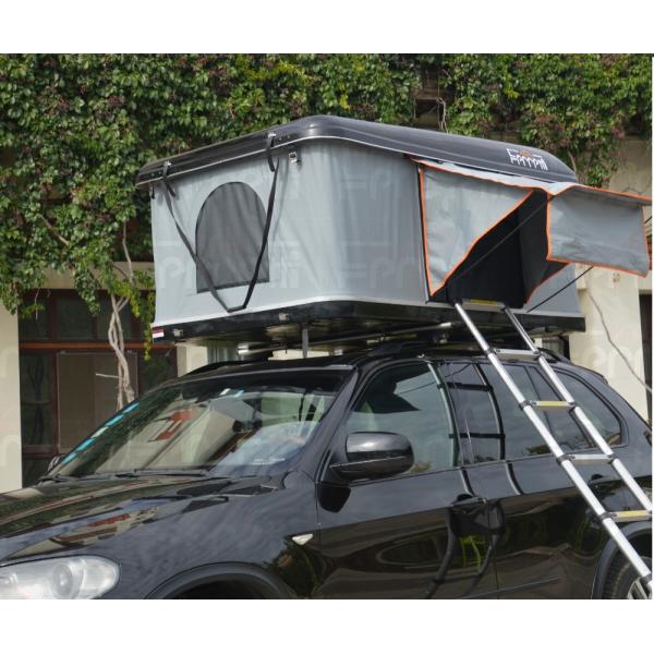 Canvas Fabric Single Layer Mechanically Operated Hard Shell Roof Tent