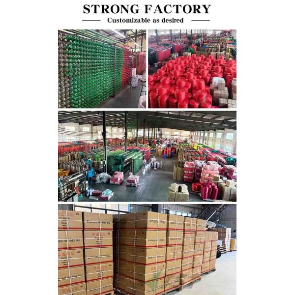 1kg 2kg Extruded Mesh Bag For Orange Packaging With Handle