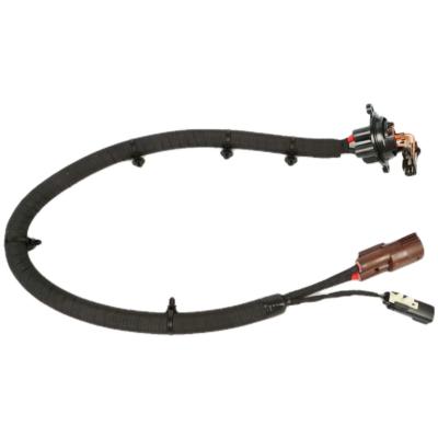 UL2464,10AWG, OD: envoltório impermeável exterior preto do caráter de impressão de 5,5 620mm com as cablagens automotivos da fita adesiva