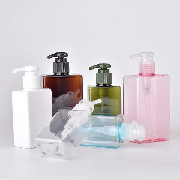 Empty Plastic Hand Soap Pump Bottles 280ml 9.4oz Petg Dispensers Bath Manual Press Cyclic