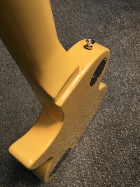 Lp Junior electric guitar yellow color one piece bridge P90 pickups 22 dot inlay frets LP guitar