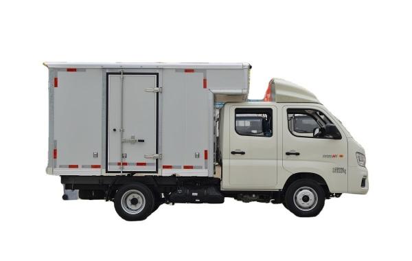 Vente à chaud Foton Xiangling Van Truck M1 1.6L 105HP 2.6m Petit camion de chargement léger mini à double cabine