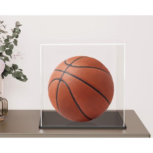 Golf Ball Acrylic Display Box For Football Boy Figurine Toy Model Helmet Collection Basketball