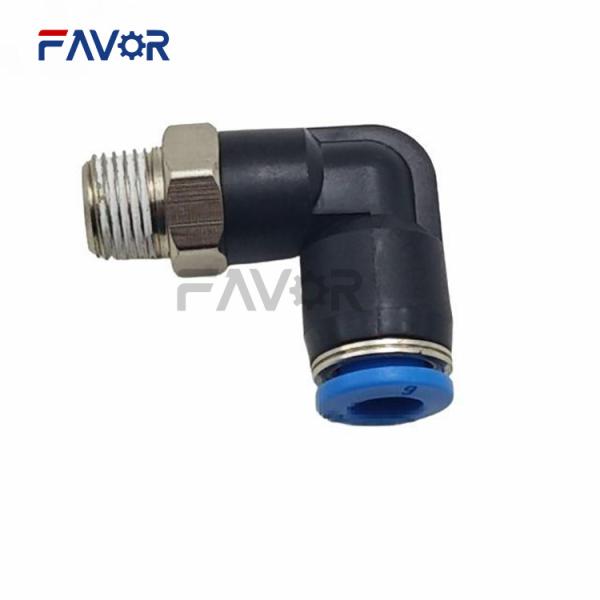 Pneumatic L-Plug Screw QSL-1/8-6 PN 054801 for D8002 Auto Cutter