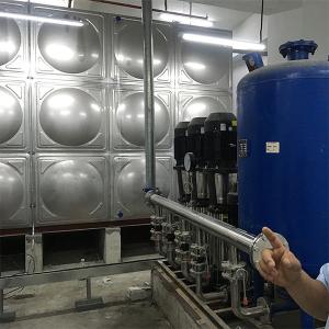 La vie de large volume et réservoir soudé par SUS304 industriel de stockage de l