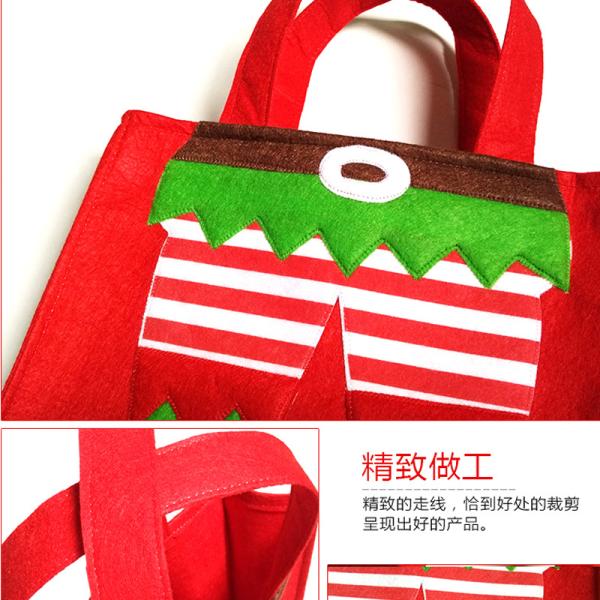 Christmas Gifts Tote Bag with Handles Customized Color and Professional Manufacture