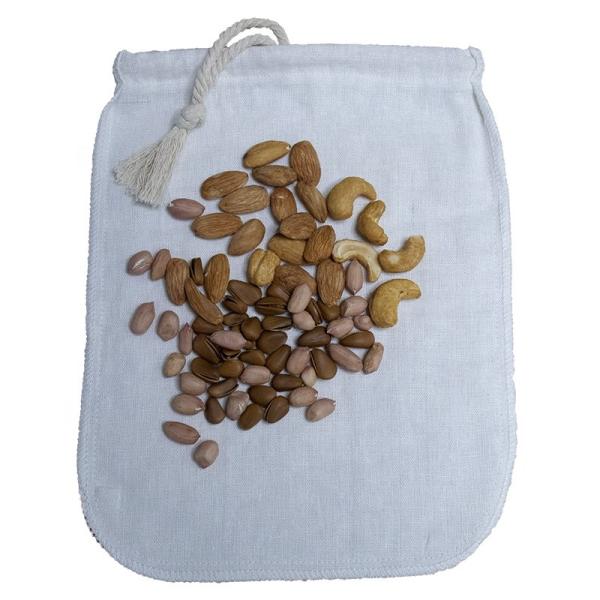 Organic Cotton Cloth 220 Micron Nut Milk Filter With LFGB Certified