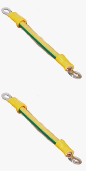 Condutor de aterramento chicote elétrico automotivo 620 mm 1500 V retardador de chama