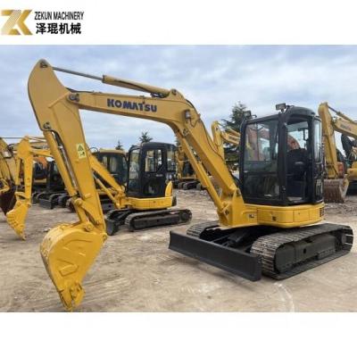 Excavadora Hidráulica Usada do Japão Komatsu PC55MR Mini Excavator Modelo 2017