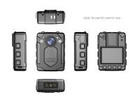 Caméra usée de corps superbe de HD 1296P avec la construction d'affichage de 2 pouces dans la fonction de Wifi GPS