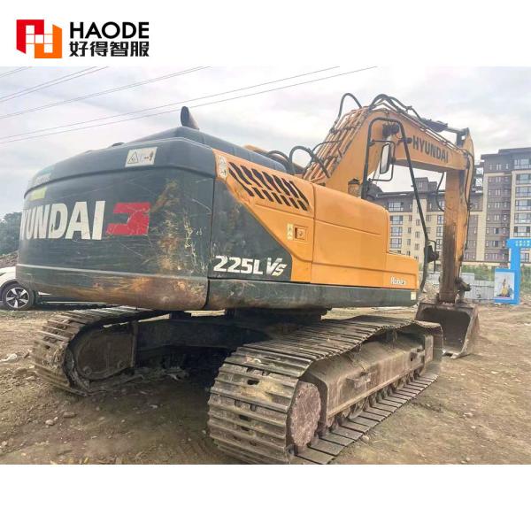 Moving Type Crawler Excavator Haode R225LVS Used Caterpillar Hydraulic Excavator 2018