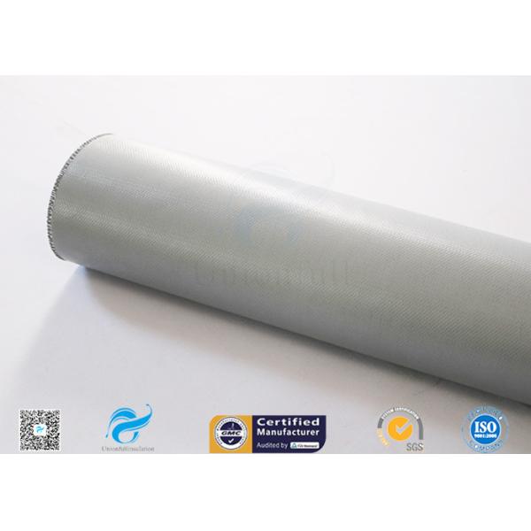 Thermal Insulation Alkali Free Fiberglass Fabric Coated With Silicone Rubber