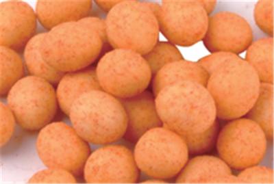 A farinha de trigo picante revestiu a granulosidade fina dos amendoins selecionada livre da fritura