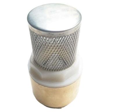 Bellows Globe Tubular Vertical Brass Spring Check Valve