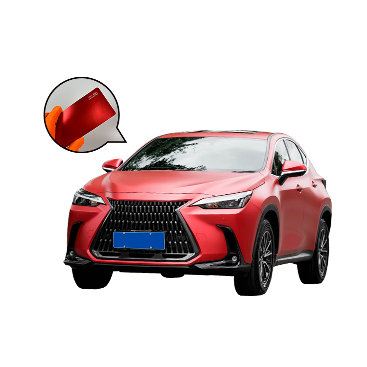 Glossy Ghost Midnight Red Car Wrap Vinyl Impresora Personalised Car Stickers Decorative Films Pet Vinyl Car Wrap