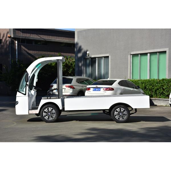 72V AC Motor Electric Cargo Van Truck With Hydraulic Tail Lift , Loading Capacity 1.5 Ton