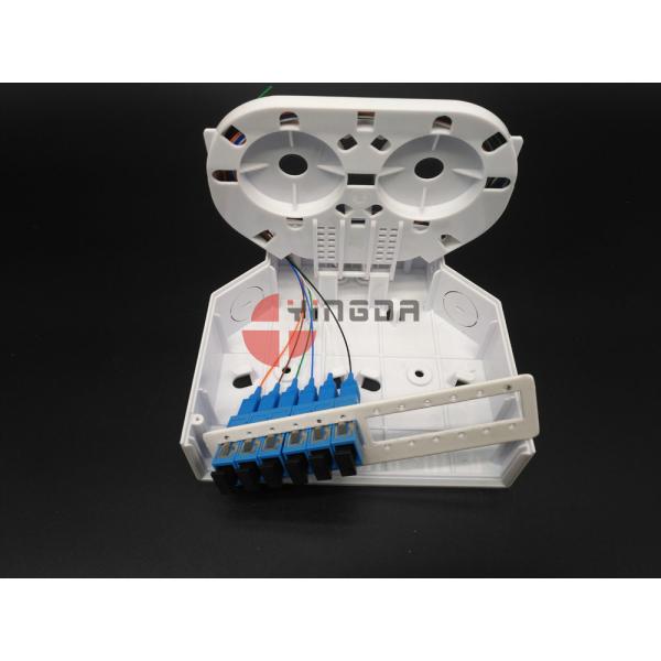 Коробка прекращения оптического волокна 12 портов СК, АБС коробки прекращения ДИН