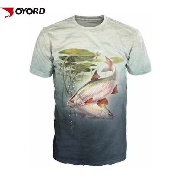 Sport  Easy Wash Custom Fishing Jerseys Strong Moisture Absorption Recreational
