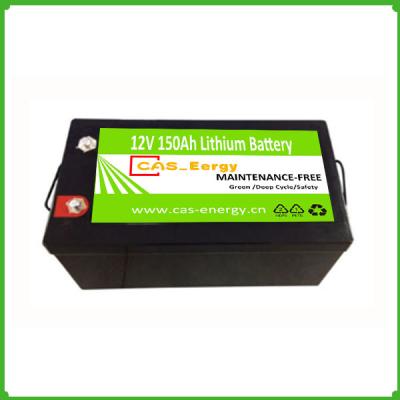 12V Lithium ion Batteries 12V 150Ah Lifepo4 Rechargeable Solar Storage Battery Pack