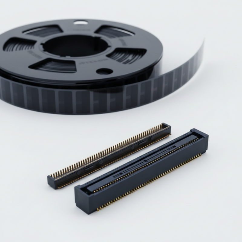 Customize Board-to-Board Connector 0.8mm Pitch 40p 2*20p Male Connector SMT Mating Stack Height PCB Header Connector