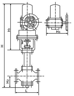 SUS 316 Steam Control Valve Piston Type Pneumatic Quick Cut Off Valve