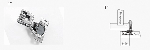 26mm Thick 3D Adjustment  Soft Close Cabinet Door Hinges