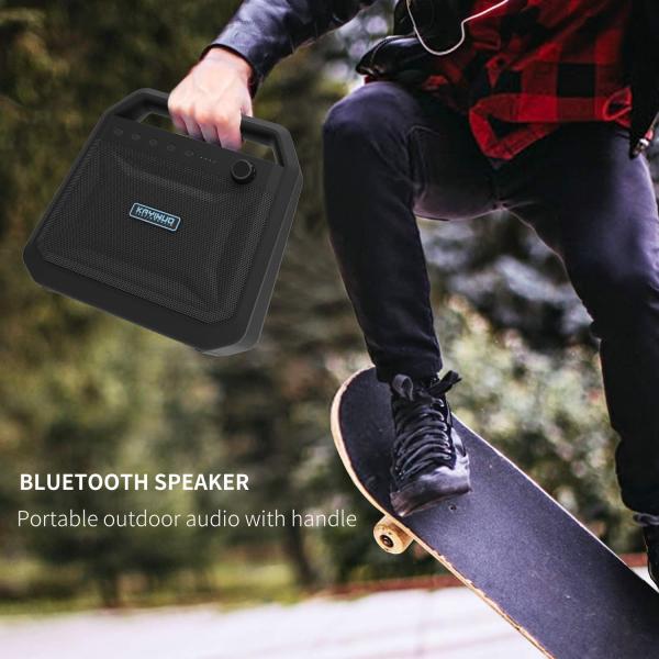 K10A Karaoke Portable Bluetooth Speakers  Active Type 8000mah Battery Black