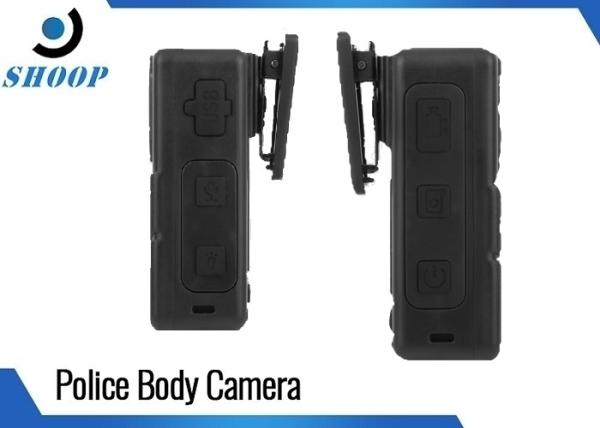 câmera gasta do corpo Wearable da polícia 1296P 12 horas que gravam a visão noturna de GPS IR
