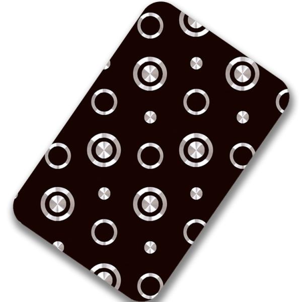 0.3-1.5mm Thick 3D Laser Finish Stainless Steel Sheet For Modern Building Wall Decoration