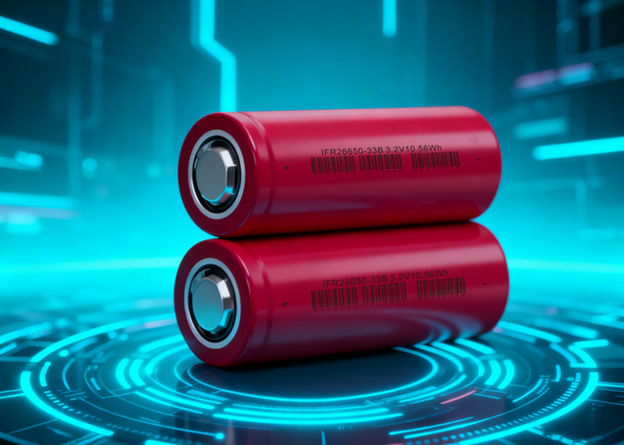 3.2V 3300mAh LiFePO4 Low Temperature Battery 5C Discharge Wide Temperature Range 26650 Cell
