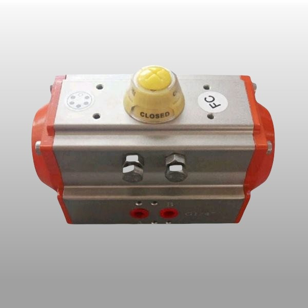 Aluminum Alloy Single Acting Pneumatic Actuators OEM Spring Return Pneumatic Actuator
