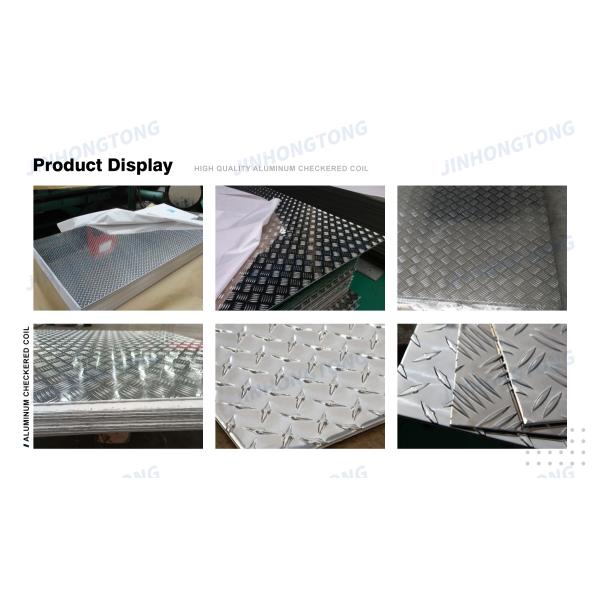 Professional Customization 3003 3004 3005 3105 3A21 Aluminum Checker Plate Sheet 2 bar Aluminium Checkered Plate