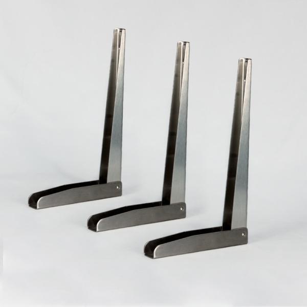 300mm гальванизировали стальной складный кронштейн полки