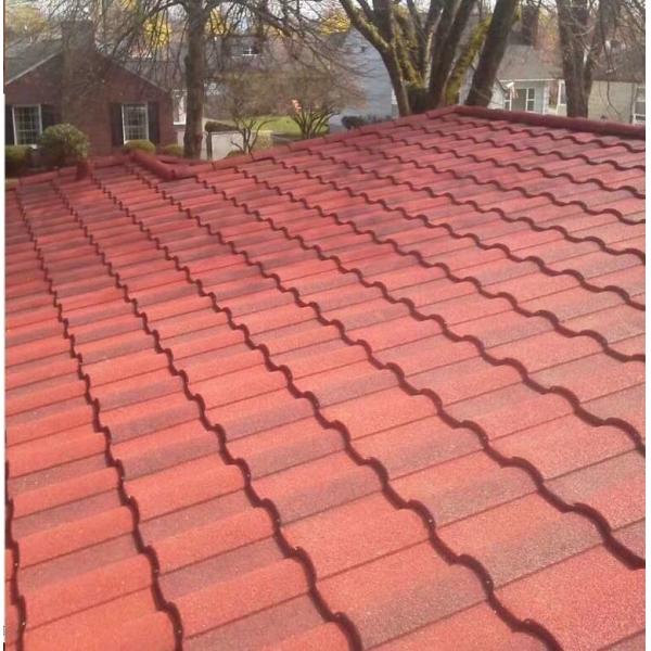 Long Life Span Stone Coated Steel Roof Tile For Sale Good Quality Stone Coated Roof Sheet Accessory