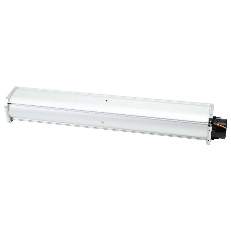 Silent High-Volume Cross-Flow Fan HY-45750DC (OEM Available) Aluminum Alloy DC24V 1 Year Warranty Length Over 1 Meter