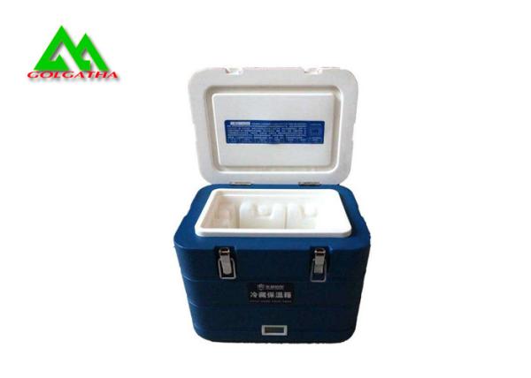 Medical Bacterin Deep Freeze Ice Cooler Box , Portable Deep Freezer With Lock