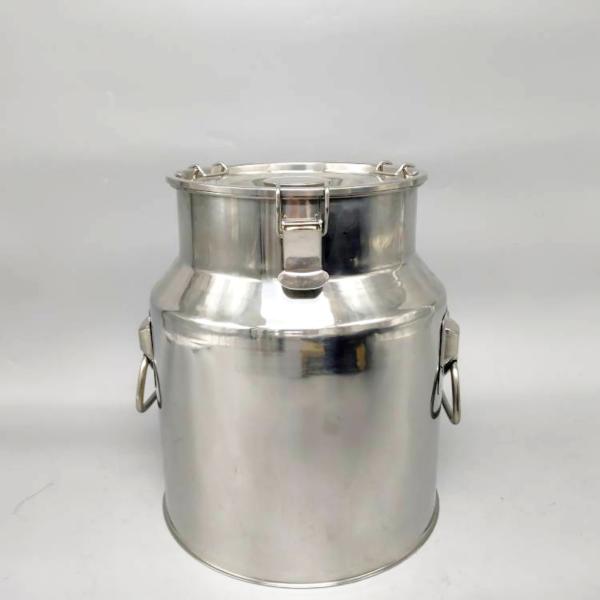 201 Stainless Steel 15L Food Grade Storage Drums For Tranporting Liquid
