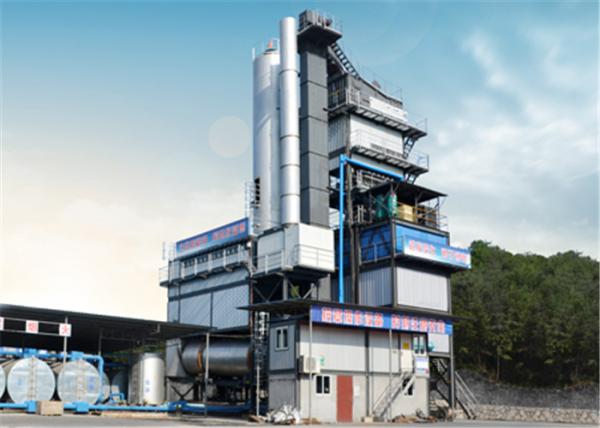 436KW Electric Power Asphalt Mixing Plant With 200tons Finished Storage Bin