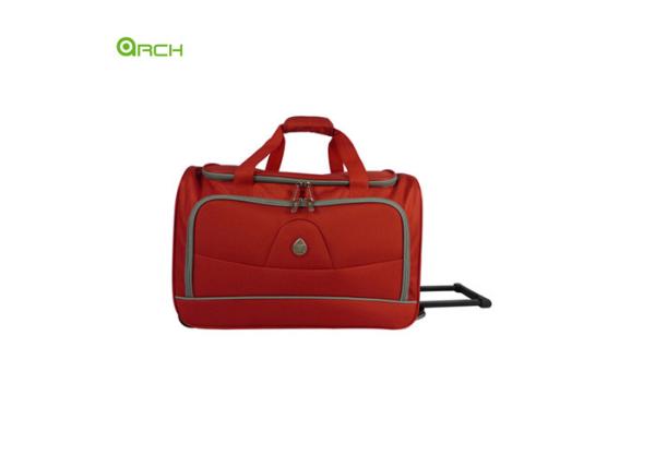 Saco de Duffel rodado poliéster do ODM 600D com um bolso grande
