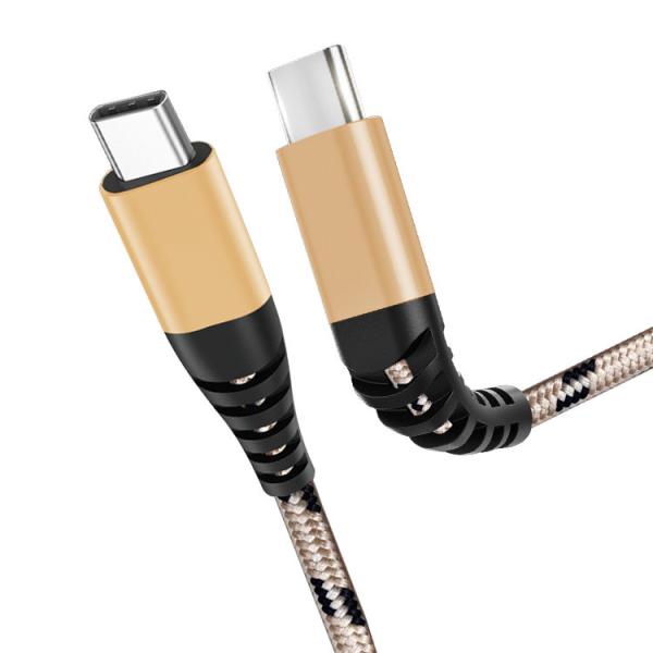 10Gbps 3.5 Mm USB Charging Cable 100Wstt USB C To USB C Charging Cable