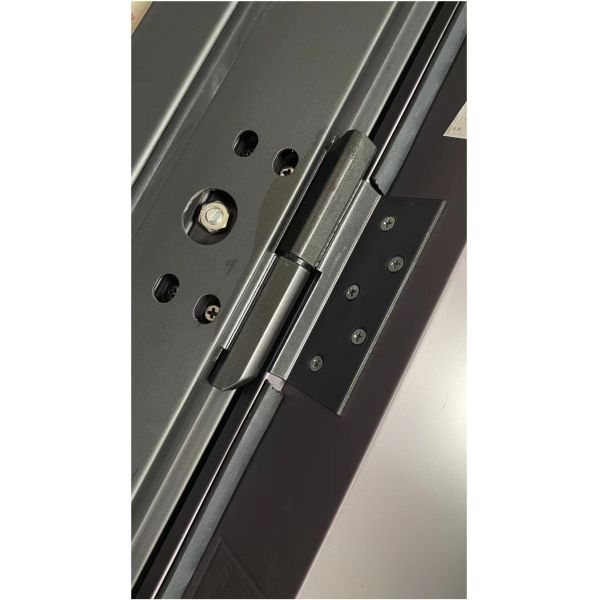 Cold Rolled Steel Security Door Heat Transfer Technology Exterior Entrance Door