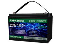 100Ah bateria profunda do motor de Marine Battery Lithium Bluetooth Trolling do ciclo de 12 volts