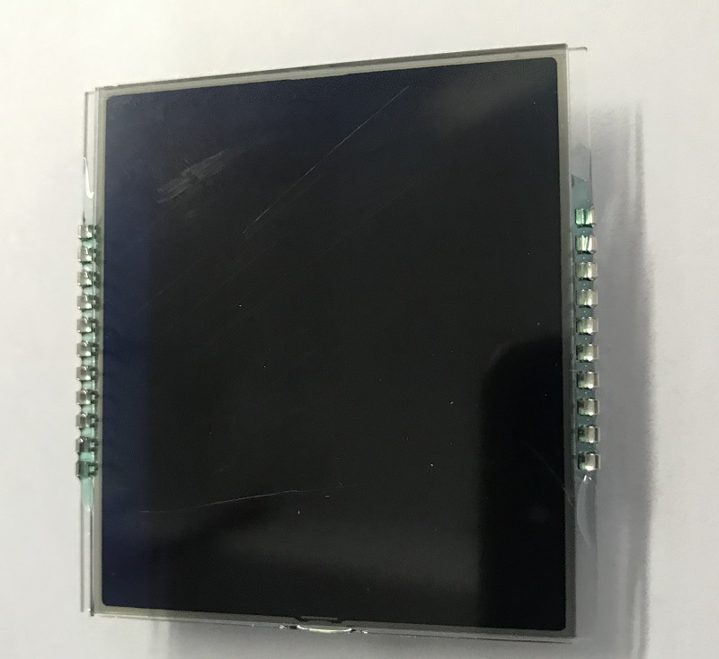 Custom HTN Negative Blue‑Film Segment LCD Screen for Freezer & Refrigerator Appliance,segment lcd display,segment lcd