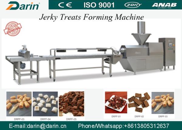 Jerky Treats / Pet Food Processing Line / Cold Extrusion Pet Food Making Machine