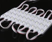 Miracle Bean Lentille d'injection super brillante DC12V 1w 80LM Blanc étanche IP67 2835 Module LED de boîte de publicité