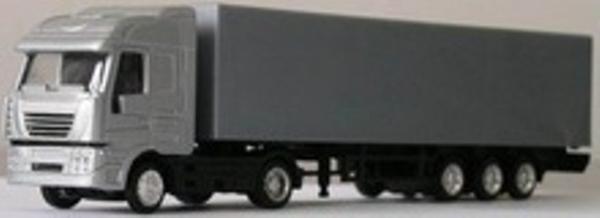 die cast truck with trailer