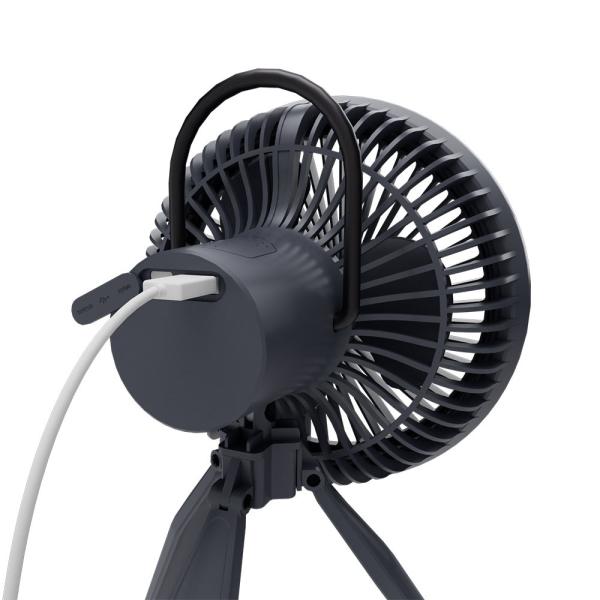 Outdoor Rechargeable Tripod Portable Fan Electric USB Cooling Fan