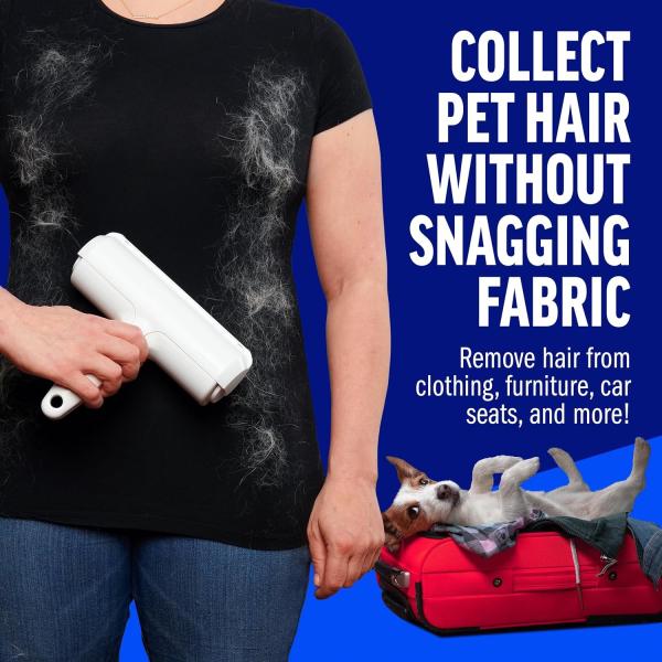 Removidor de pelos de cães e gatos adequado para móveis, tapetes, roupas e roupas de cama ferramenta portátil de remoção de pelos de várias superfícies