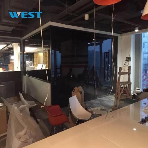 Energy Saving Black Smart PDLC Film Self Adhesive Switchable Privacy PDLC Glass Film