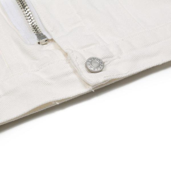 Люди OEM изготовителя застегивают на молнию куртку джинсовой ткани отворотом сплошного цвета свободную